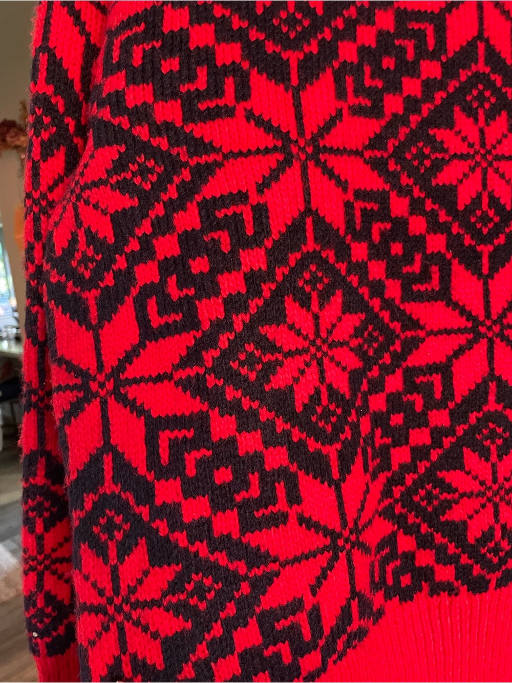 NWT Joe Fresh nordic style Christmas Knit sweater XL - Picture 3 of 6